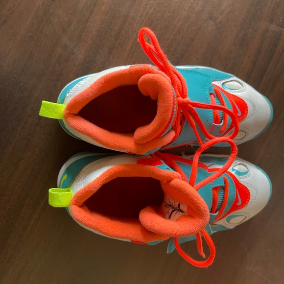 Nike AIR Speed Turf Kid's or White/Mango [Sz 7Y] - Picture 7 of 7